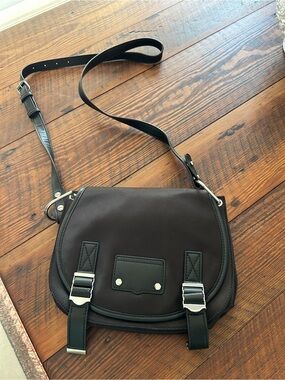 Rebecca Minkoff Black Crossbody Saddle Bag